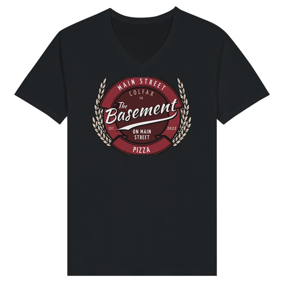 The Basement on Main Premium V-Neck Tee
