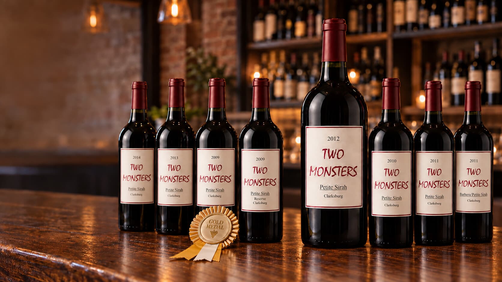 The Two Monsters cellar collection