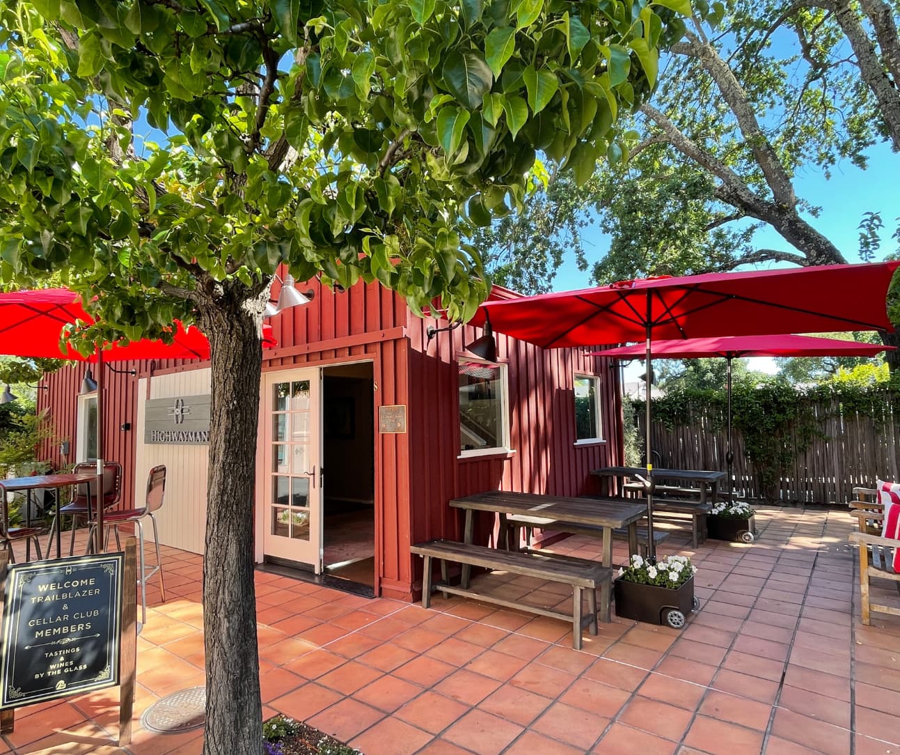 The Barn tasting room at Highway 12 Winery, steps from Sonoma Plaza
