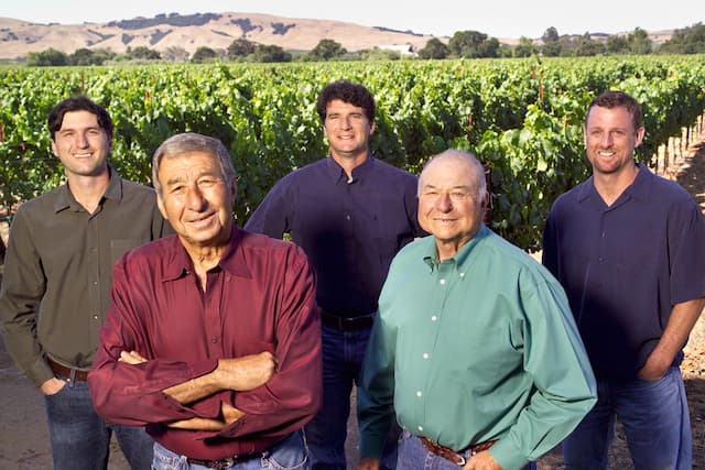 Three generations of the Sangiacomo family