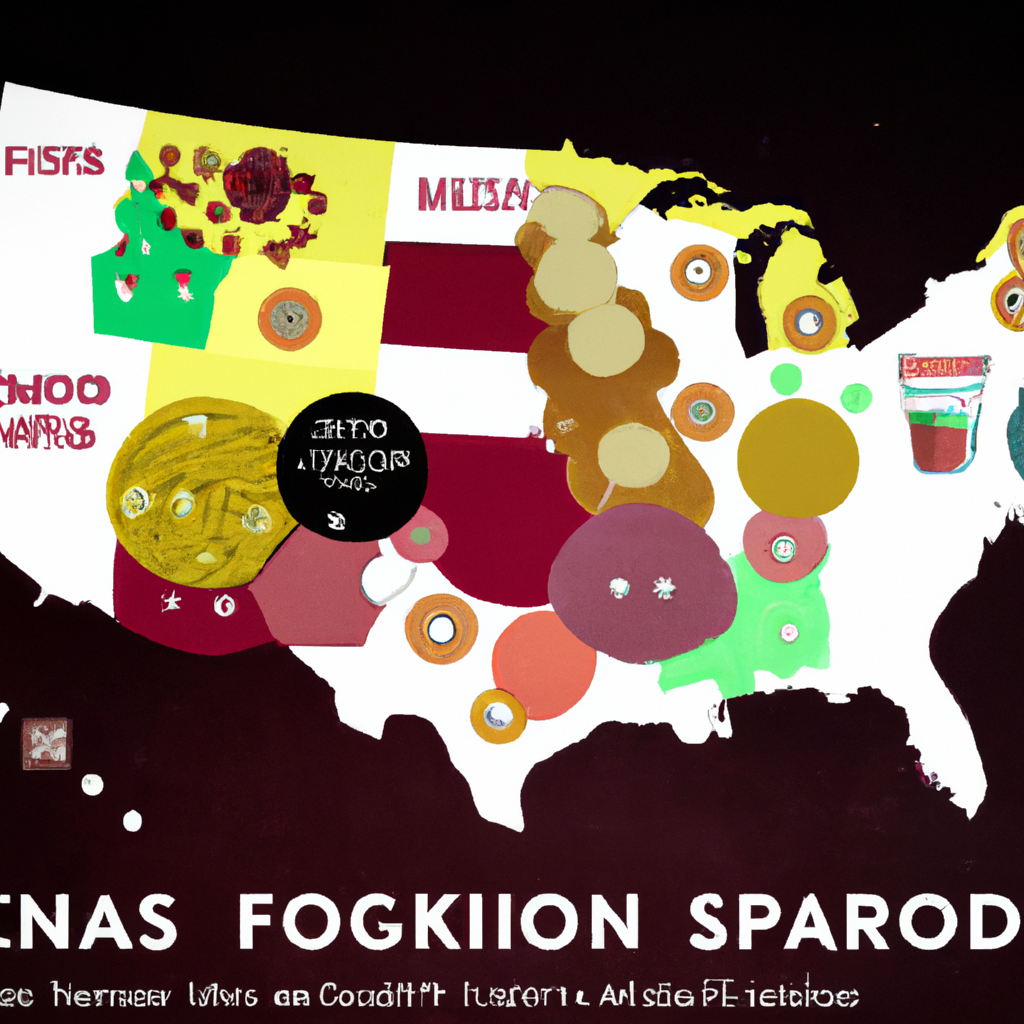 A Map of the Most Popular Hangover Foods in Different U.S. Regions