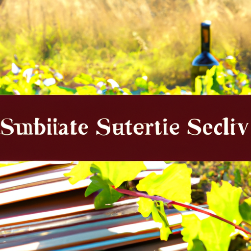 Sustainable Winery Certifications: A Comprehensive List