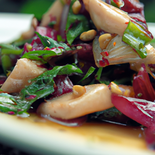 Delicious and Refreshing Chinese Chicken Salad