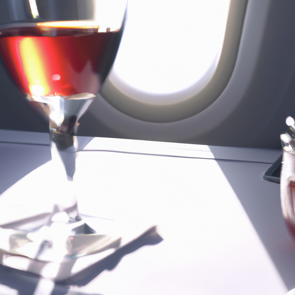 Complimentary Wine Service on This Airline
