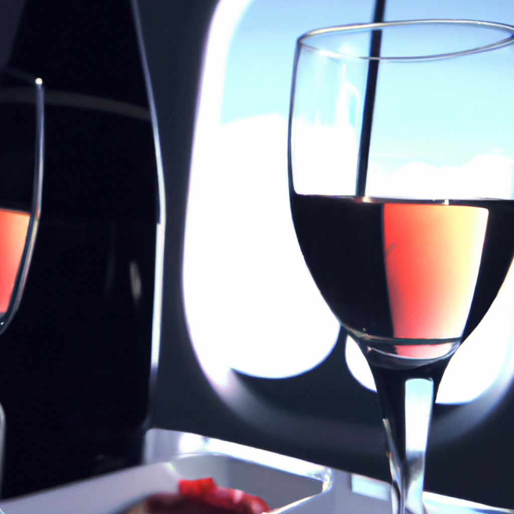 Complimentary Wine Service on This Airline