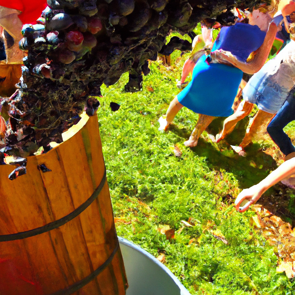 Celebrating the Harvest at Duplin Winery: Grape Stomping in Rose Hill Vineyards