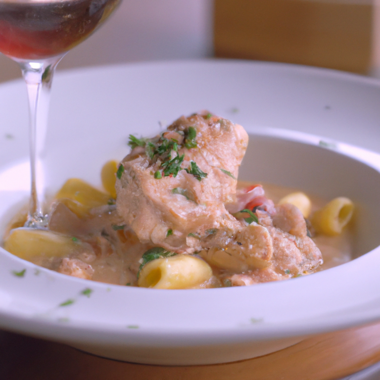 Creamy Tuscan Chicken paired with Tenuta di Nozzole Chianti Classico DOCG Reserva 2020