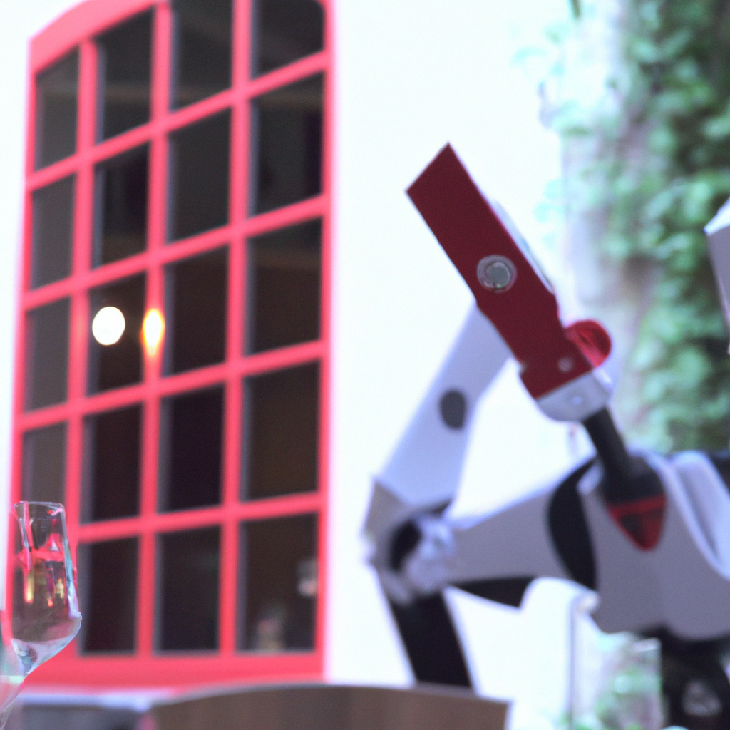 Introducing the World's First Wine-Serving Robot at Maria Concetto Winery Tasting Salon