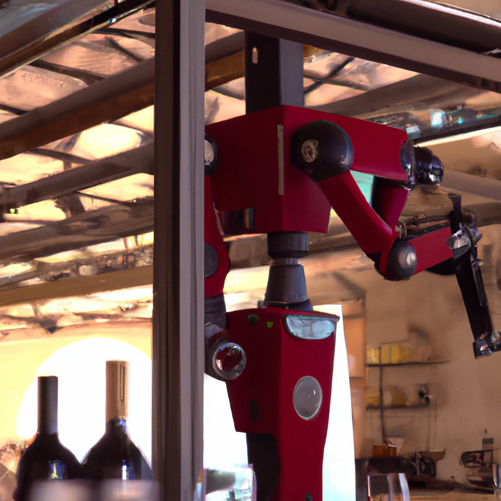 Introducing the World's First Wine-Serving Robot at Maria Concetto Winery Tasting Salon