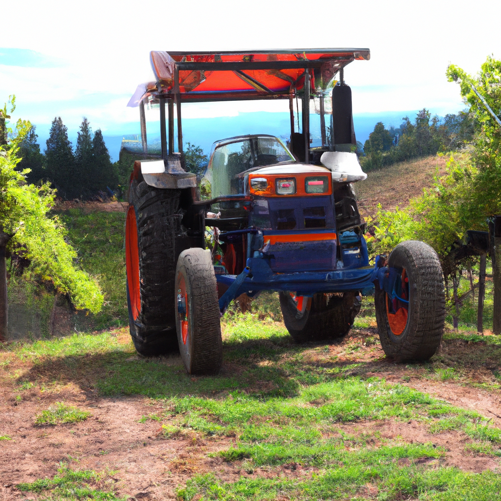 The Arrival of the First Monarch Electric Tractor at an Oregon Vineyard