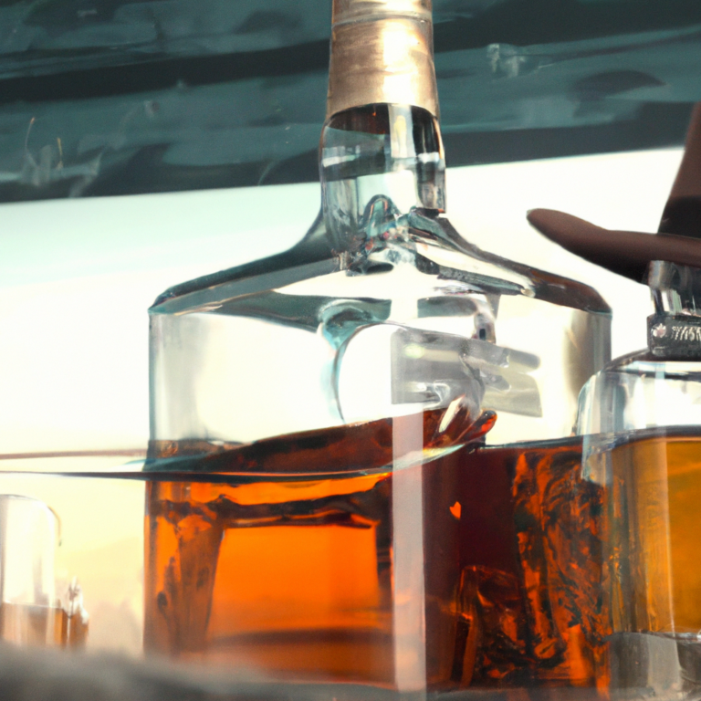 The Surprising Truth Behind the Appearance of Whiskey Bottles in Western Movies