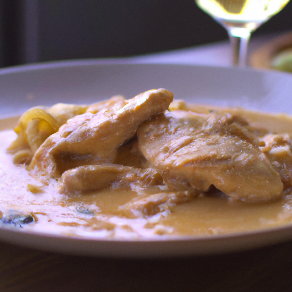 Creamy Tuscan Chicken paired with Tenuta di Nozzole Chianti Classico DOCG Reserva 2020