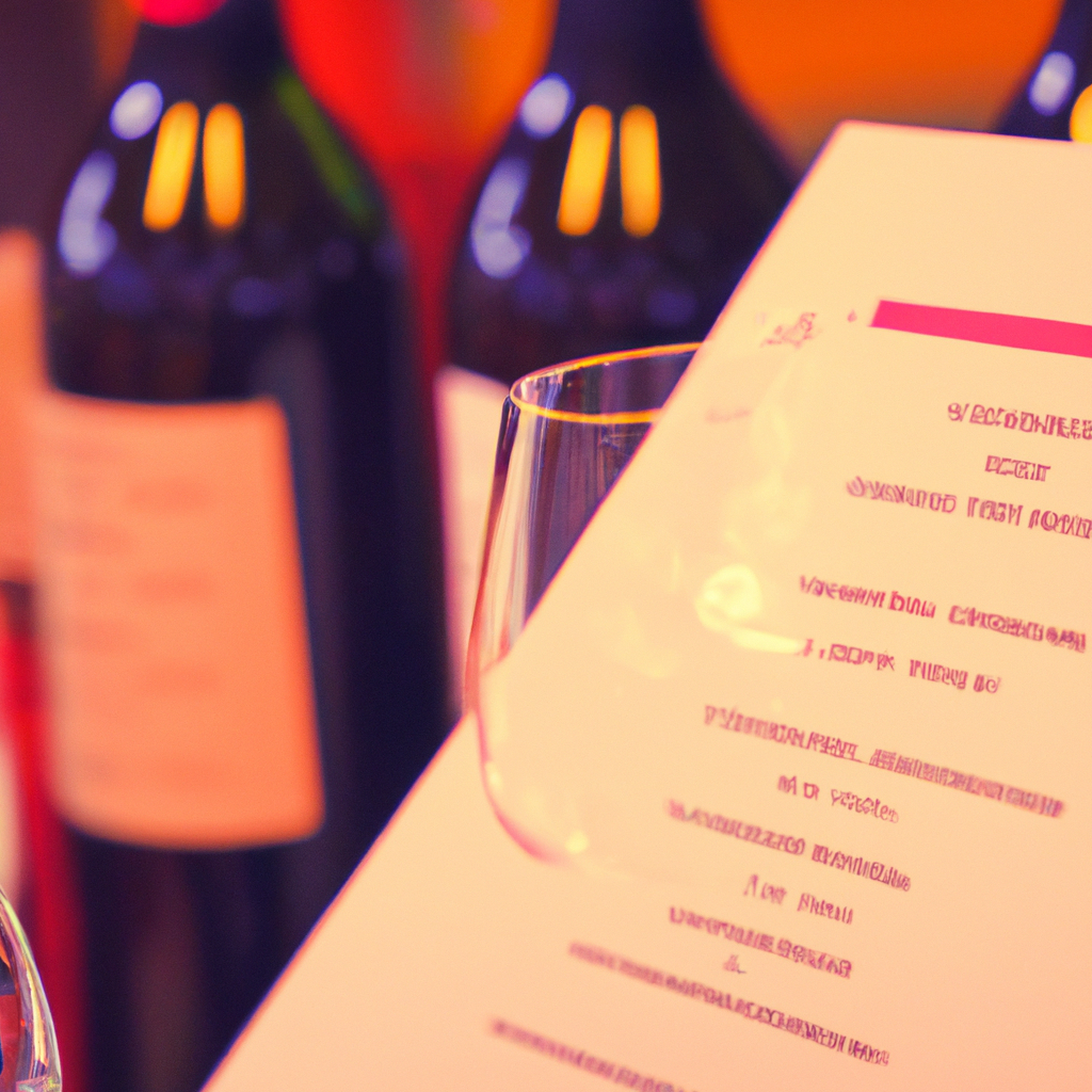 Is it considered impolite to have a separate wine list for my wedding party?