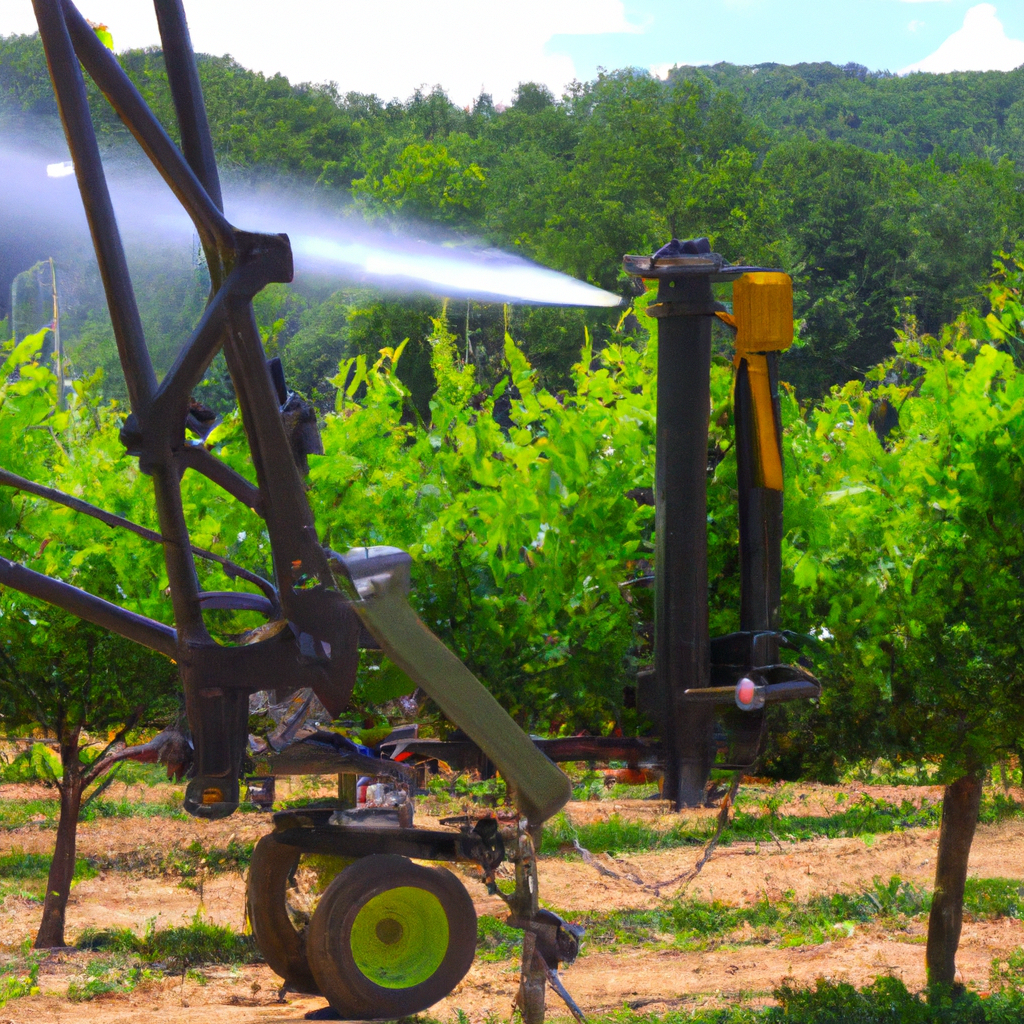 Eliminating Vineyard Chemicals with Spraying Techniques