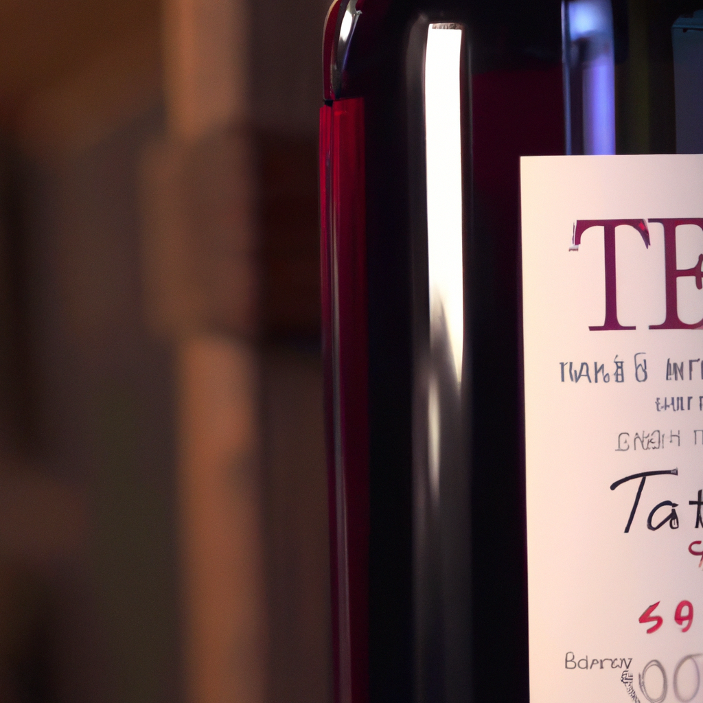 2015 Tate Wine Merlot: Bold and Full-Bodied