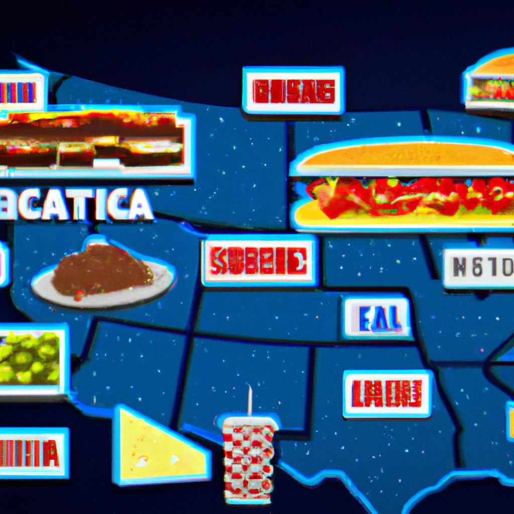 Iconic American Foods Named After U.S. Cities and States: A Map Guide
