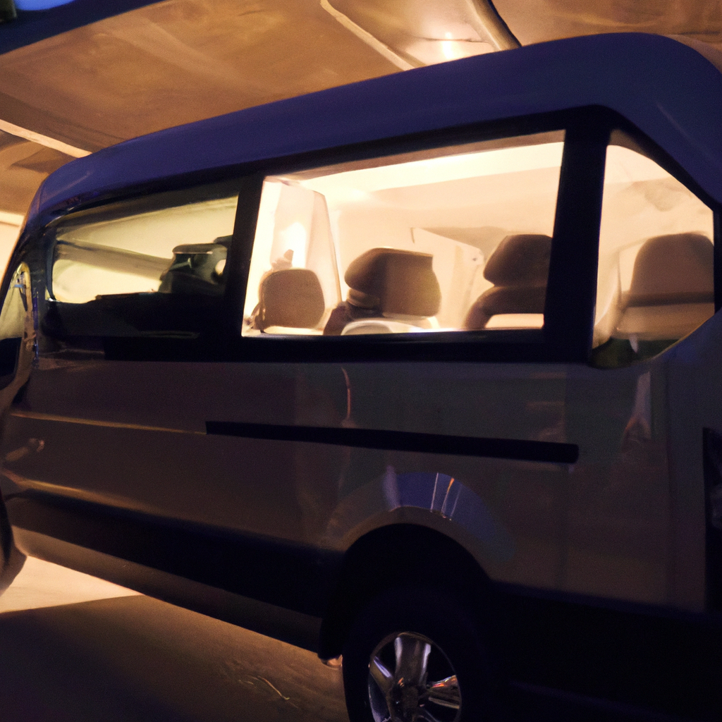 Luxury Van with Seating for 9 Passengers